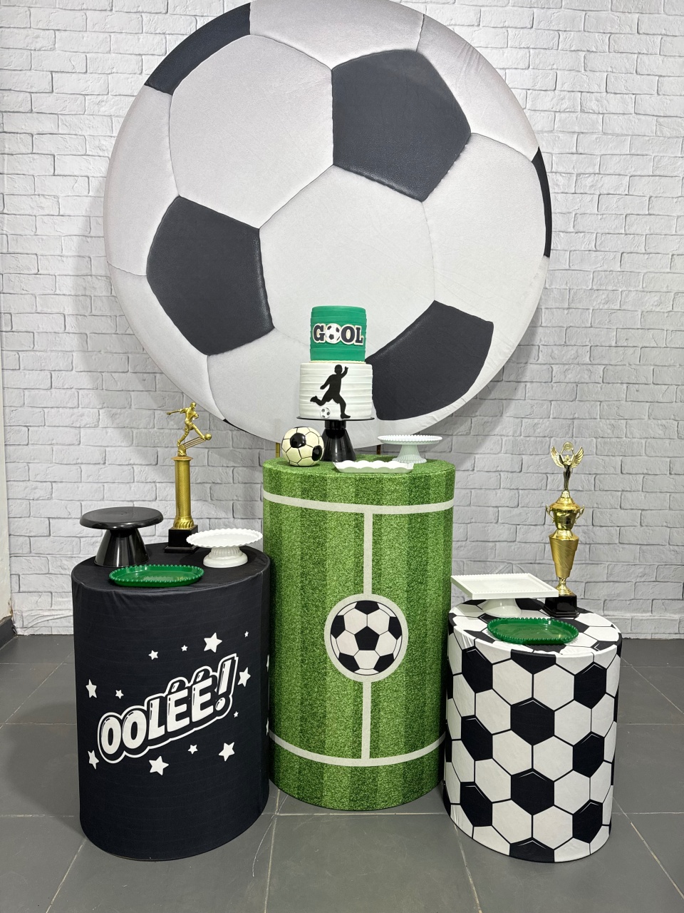 Bola de Futebol 4 - Top Demais Decorações e Locações 