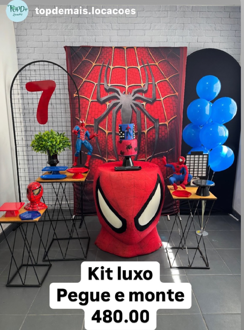 Homem Aranha 3 - Top Demais Decorações e Locações 