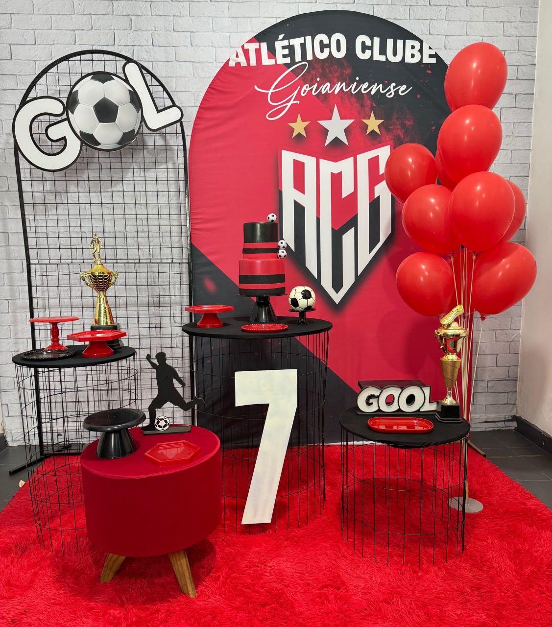 Atlético Goiano 5 - Top Demais Decorações e Locações 