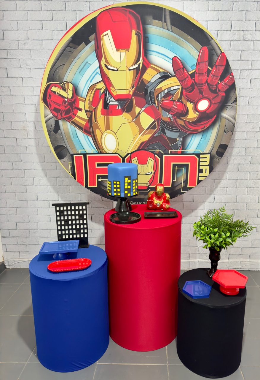 Homem de Ferro - Top Demais Decorações e Locações 