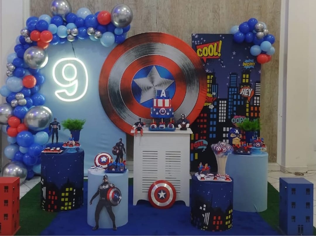 Capitão América  - Yéia Festas Ltda