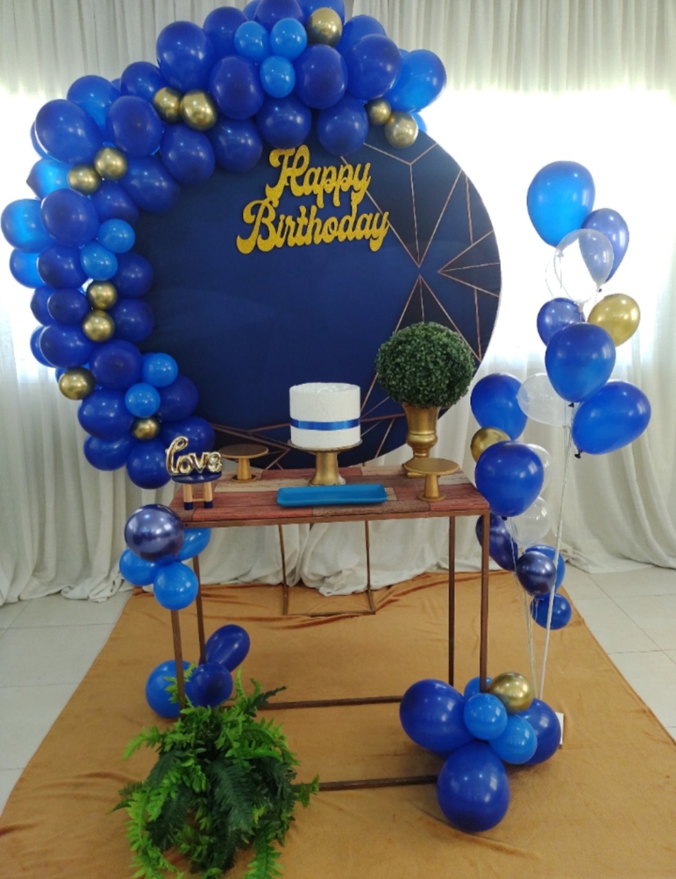 Decoração Homem  - Yéia Festas Ltda