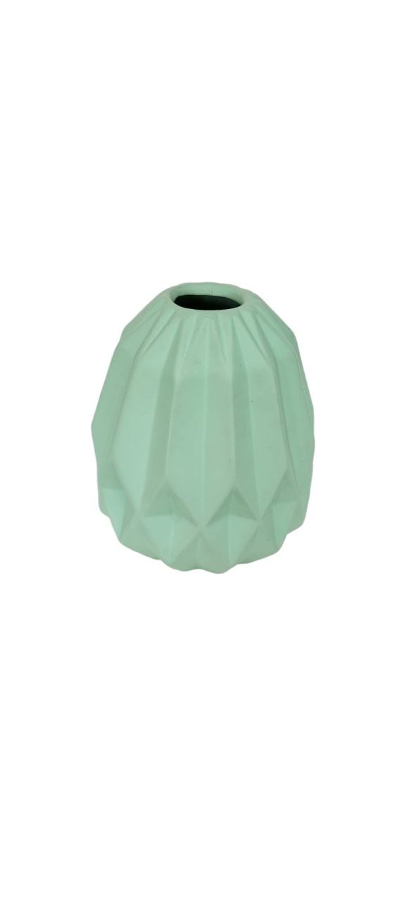 Vaso Sextavado G - Verde Fosco - Malila Festas 