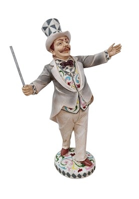 Palhaço Circo - Mágico Resina - Malila Festas 